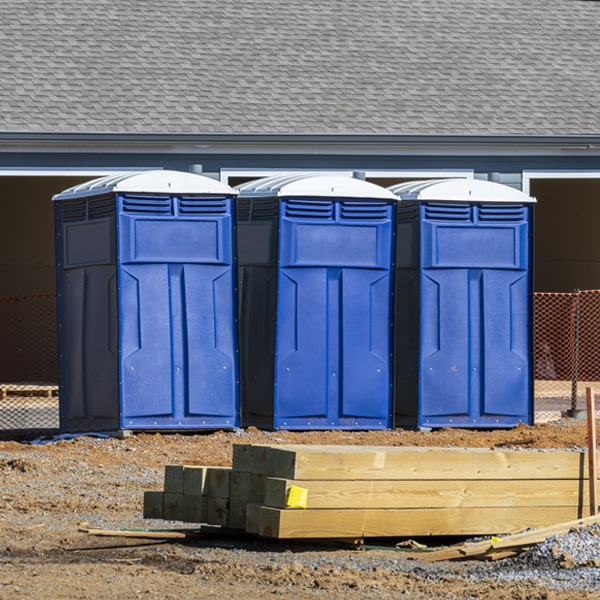 are there any restrictions on what items can be disposed of in the portable toilets in Union City Indiana